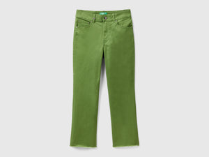 Pantaloni cropped cinque tasche