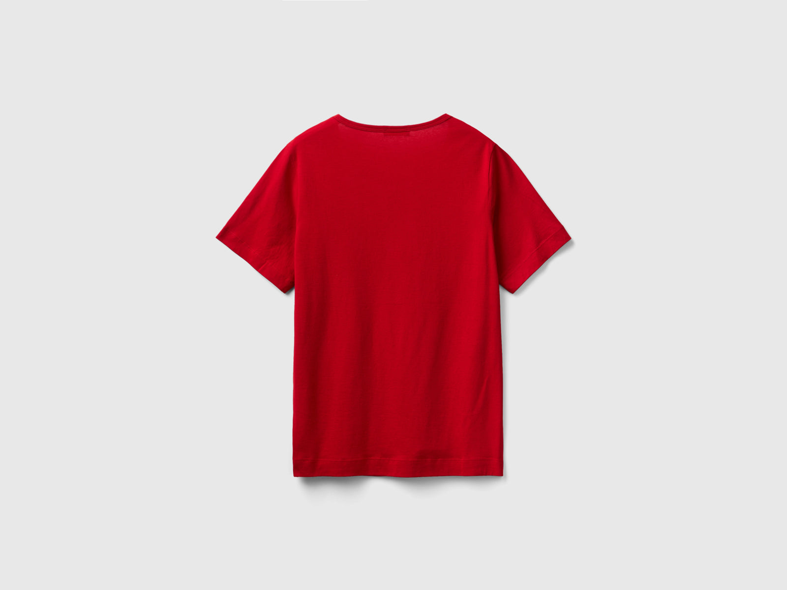 T-shirt a manica corta da donna rosso 2 | Benetton Outlet