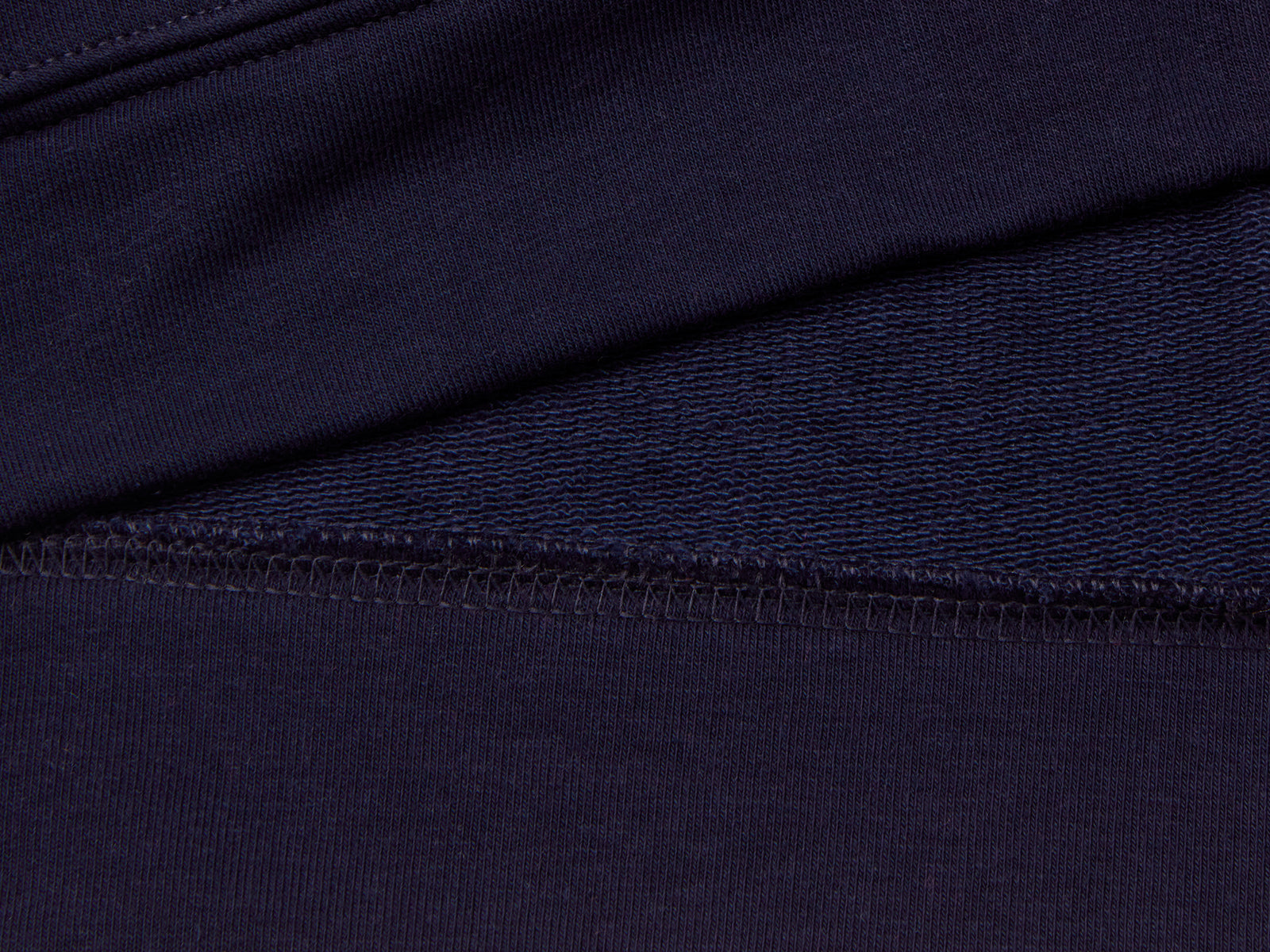 Felpa con cappuccio e zip da donna blu scuro 3 | Benetton Outlet