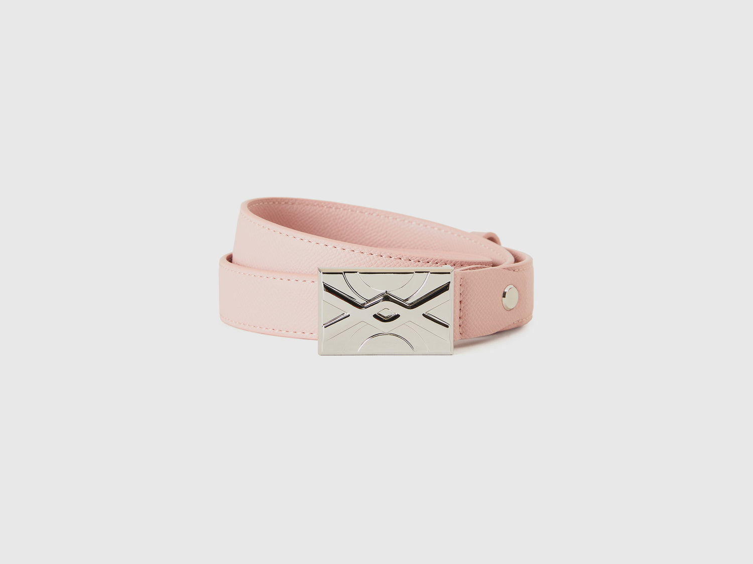 Cintura sottile rosa cipria da donna rosa tenue | Benetton Outlet
