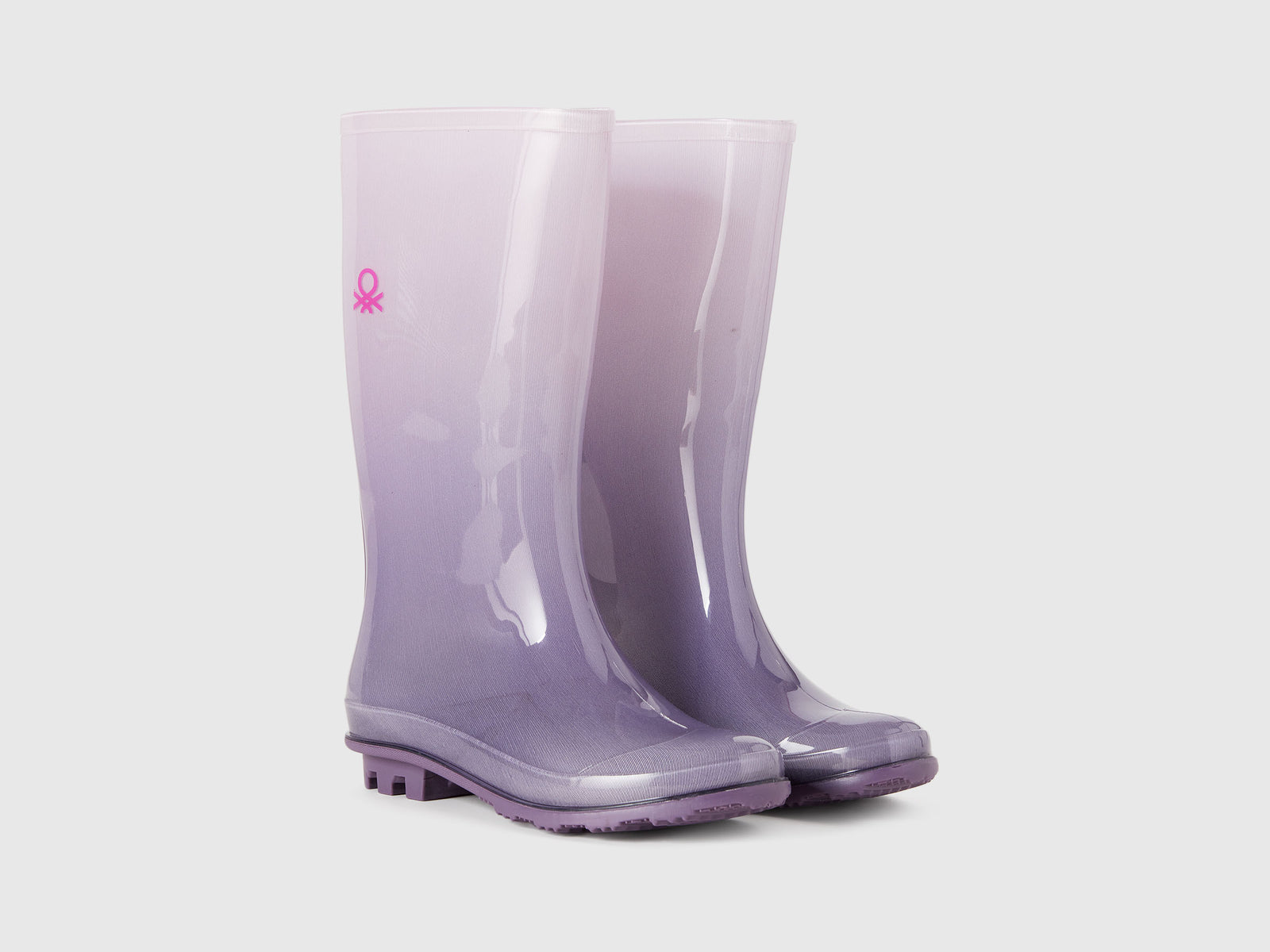 Stivali da pioggia da bambino lavanda 3 | Benetton Outlet