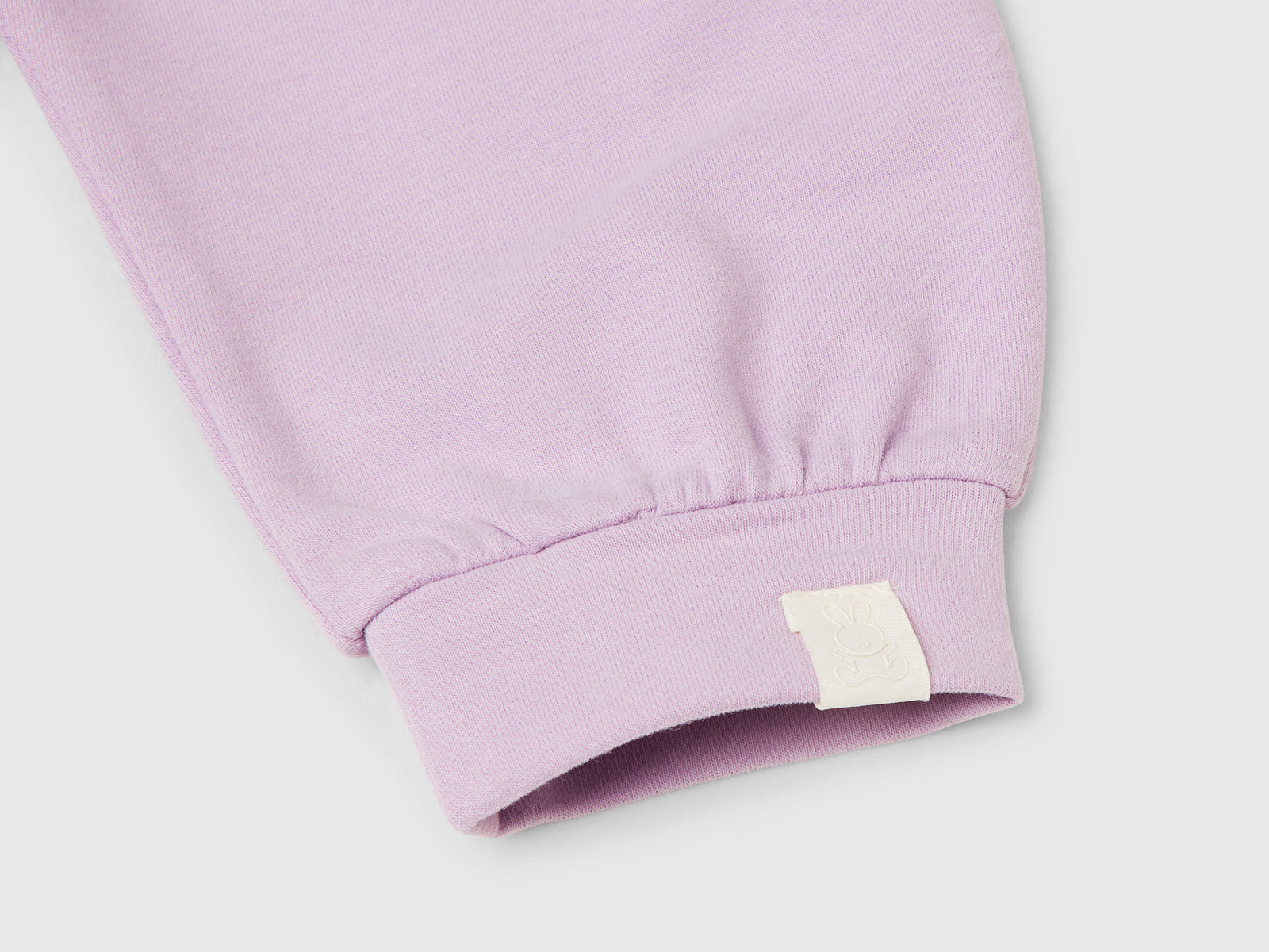Pantaloni in felpa da neonato lavanda 3 | Benetton Outlet