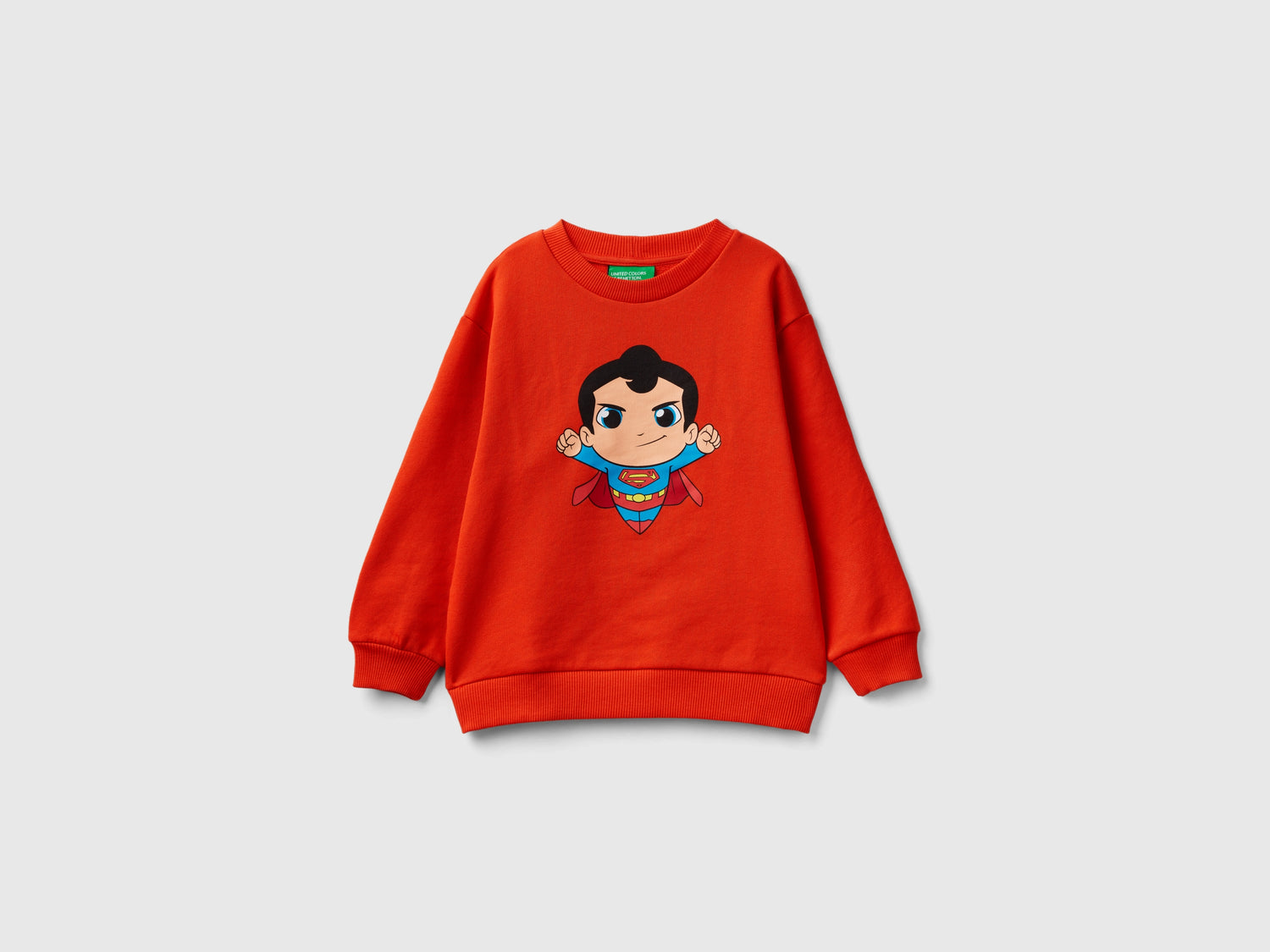 Felpa ©&™ DC Comics Superman da bimbo rosso | Benetton Outlet