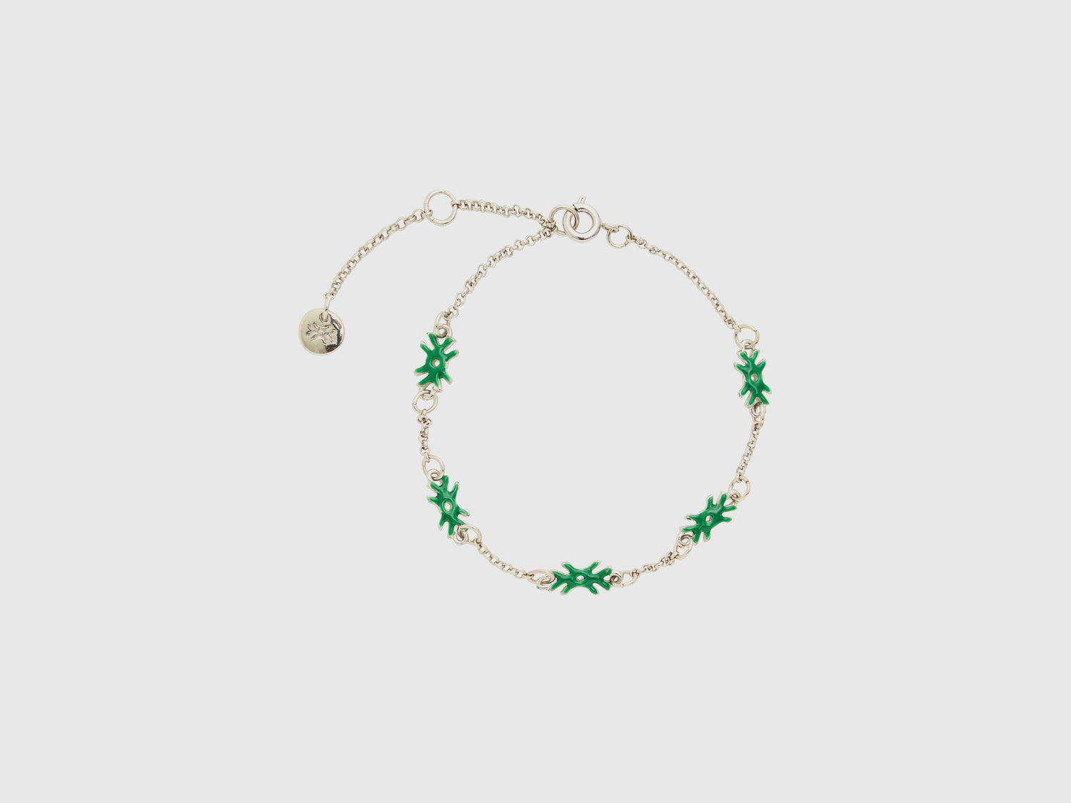 Bracciale con loghi da donna verde | Benetton Outlet