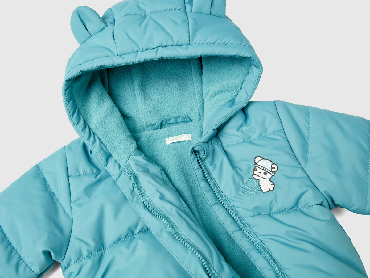 Padded jacket with hood