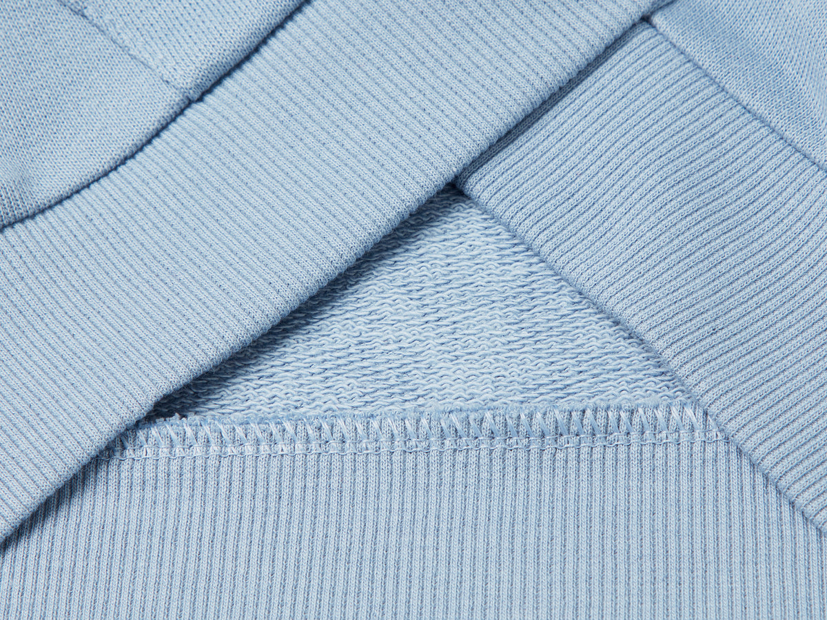 Felpa in cotone con logo