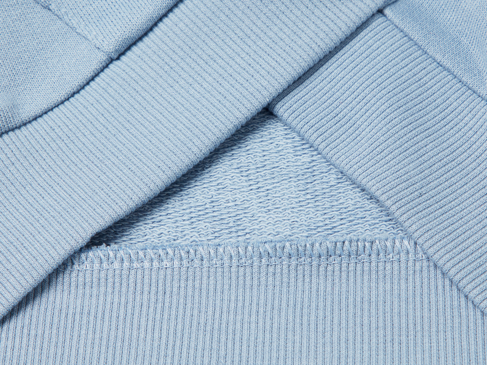 Felpa in cotone con logo da bimbo azzurro 3 | Benetton Outlet
