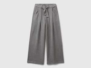 Pantaloni con fusciacca in caldo cotone