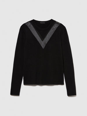 Maglia con trasparenza
