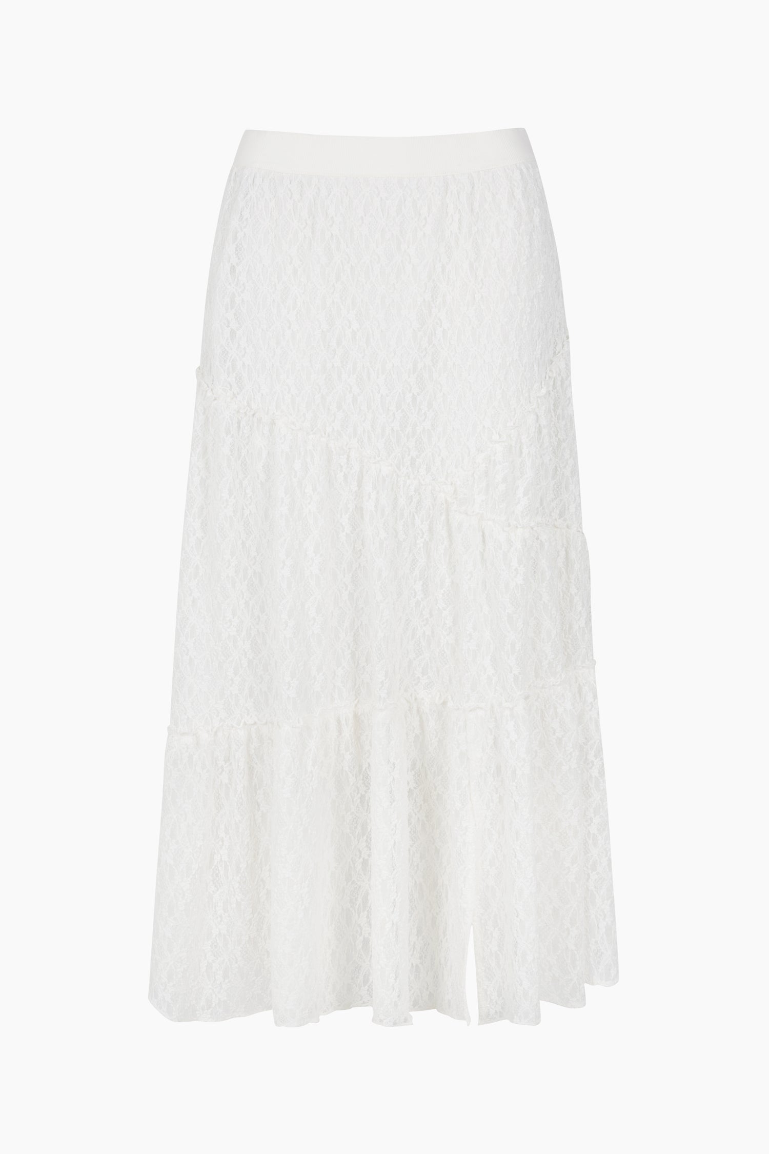 Gonna crema in pizzo da donna bianco panna | Sisley Outlet