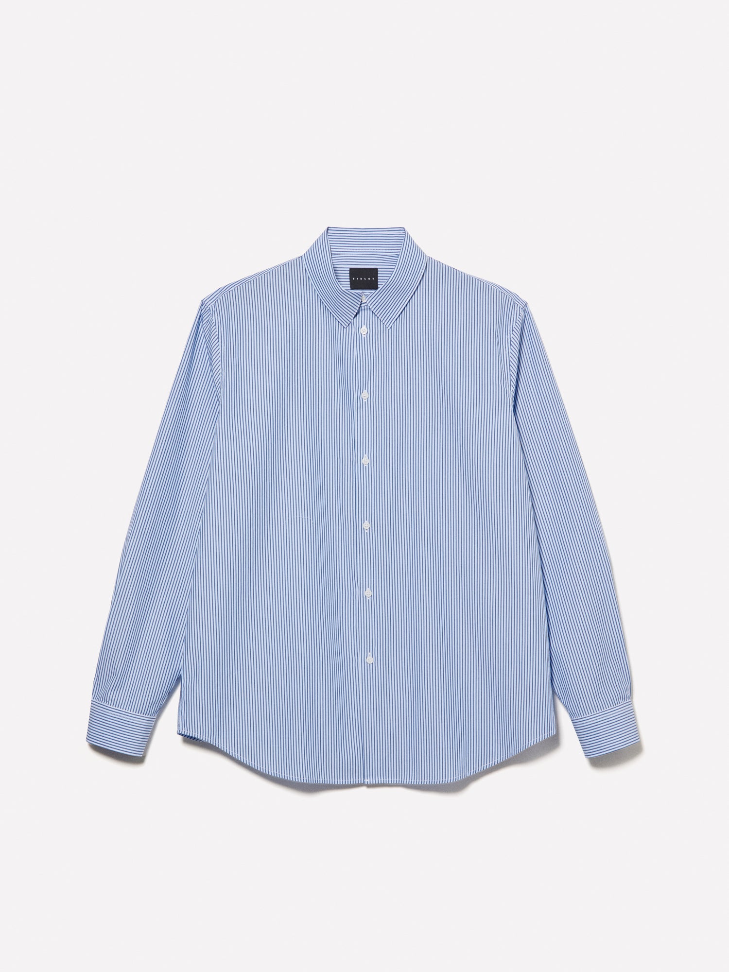 Camicia tinto filo da uomo blu | Sisley Outlet