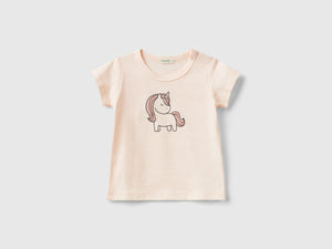T-shirt manica corta in cotone bio