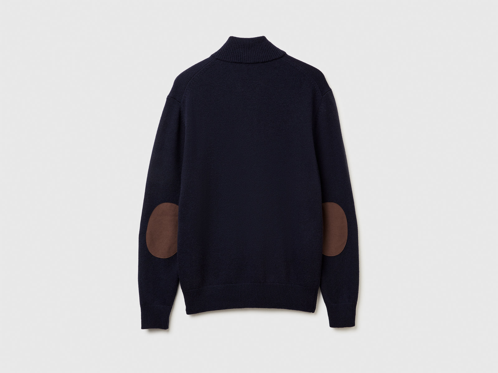 Dolcevita in misto lana da uomo blu scuro 2 | Benetton Outlet