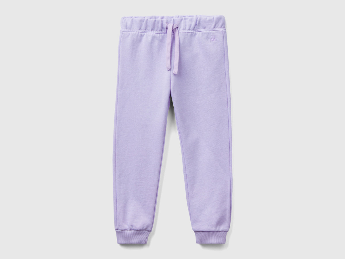 Pantaloni in felpa di cotone bio