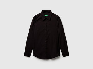 Camicia regular fit in cotone leggero