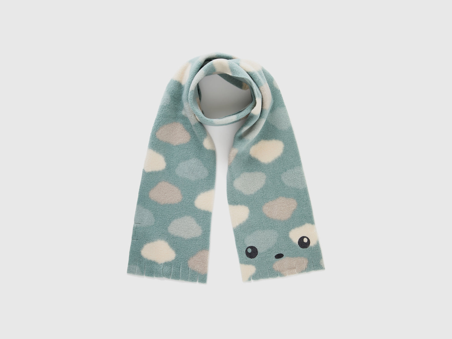 Sciarpa con stampa nuvole da neonato multi-color | Benetton Outlet