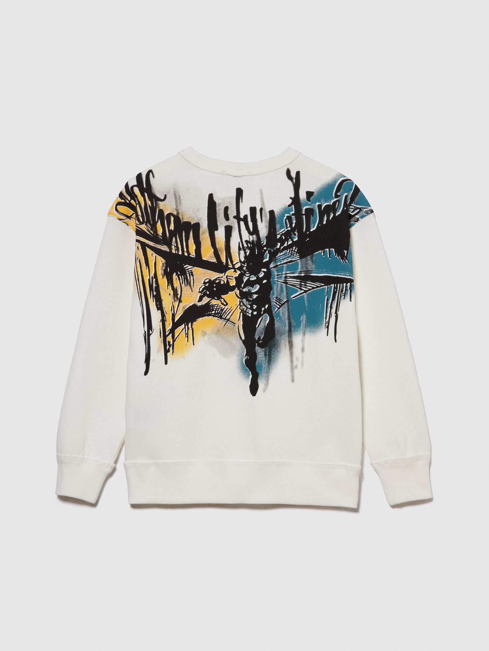Felpa Batman ©DC Comics da bambino bianco panna 2 | Sisley young Outlet