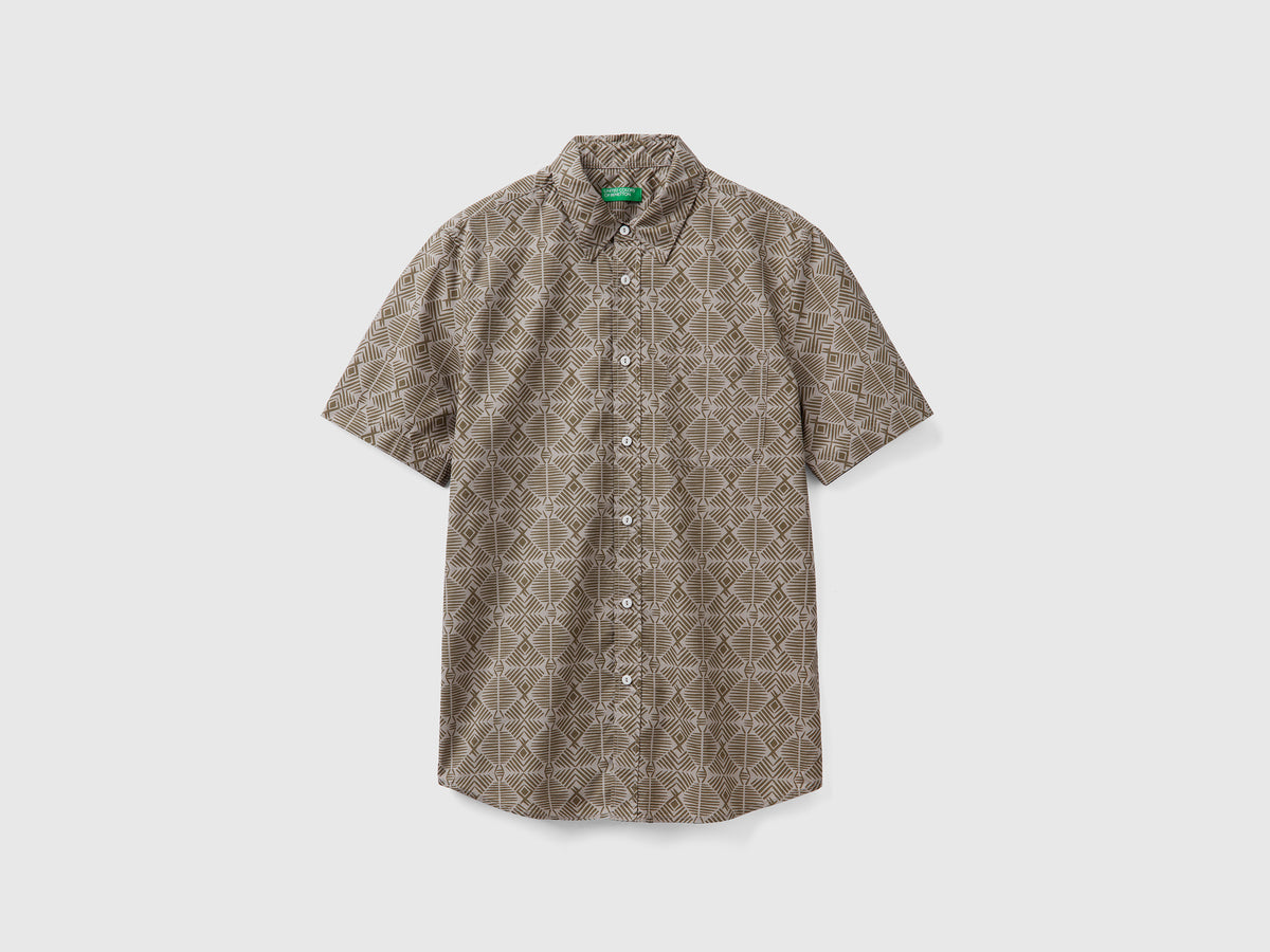 Camicia fantasia manica corta