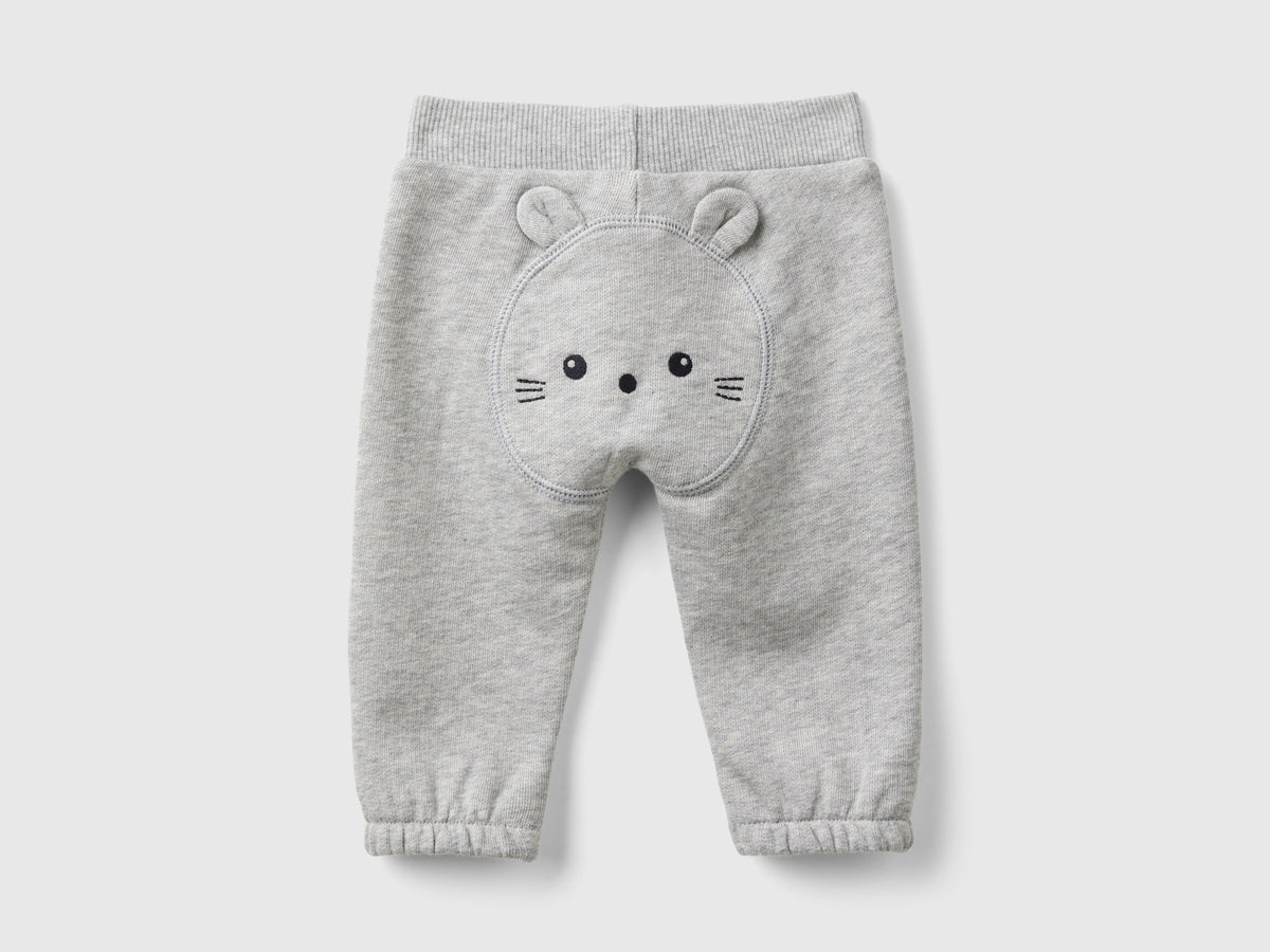 Pantaloni in felpa di cotone bio