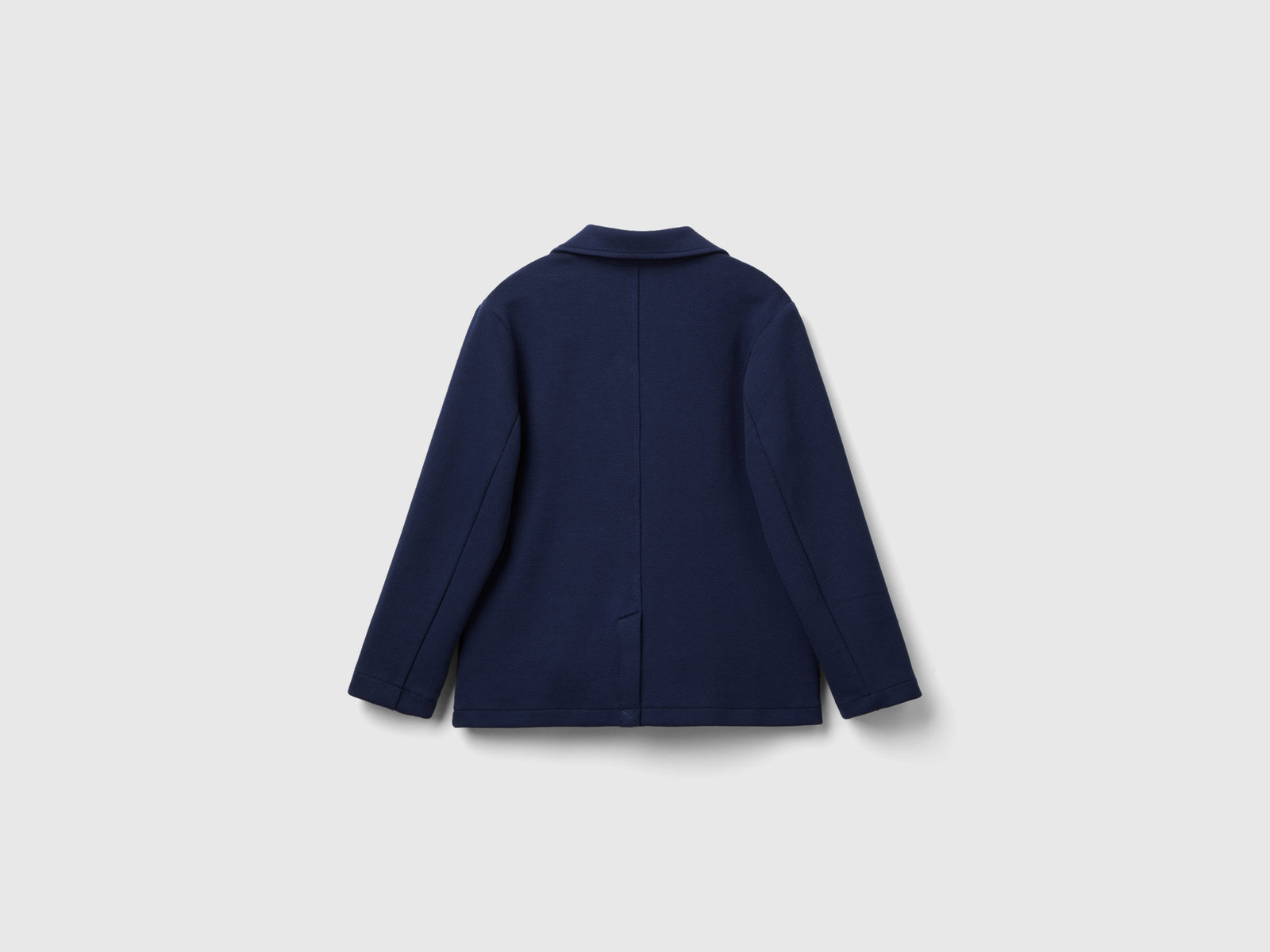 Blazer slim fit con tasche da bambino blu scuro 2 | Benetton Outlet
