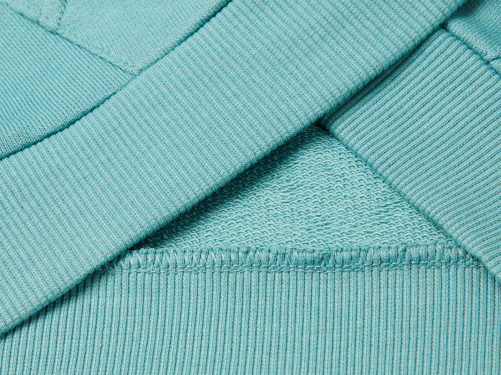 Felpa in cotone con logo da bimbo celeste 3 | Benetton Outlet