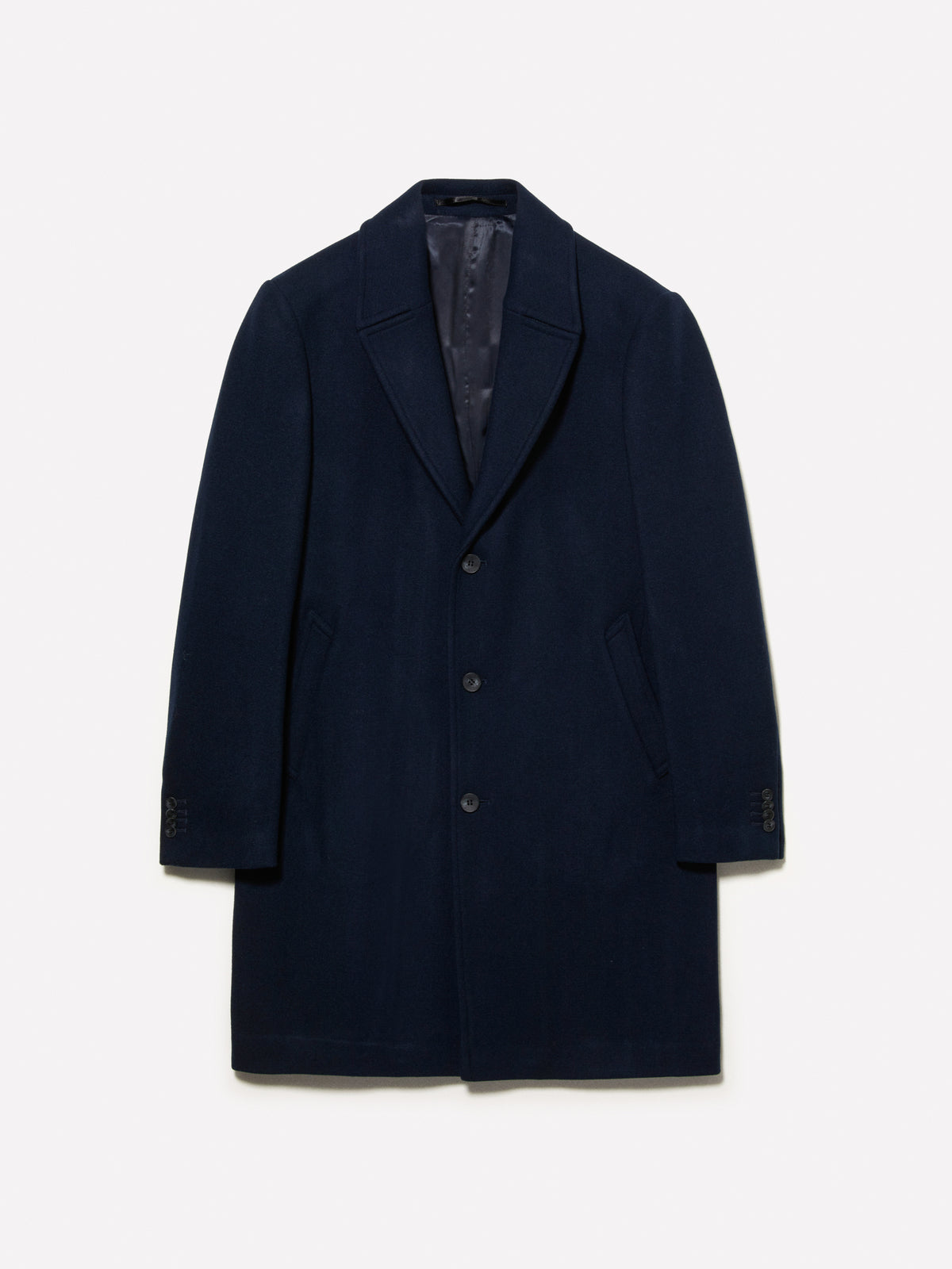 Cappotto lungo monopetto