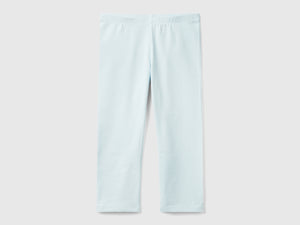 Leggings a 3/4 in cotone elasticizzato