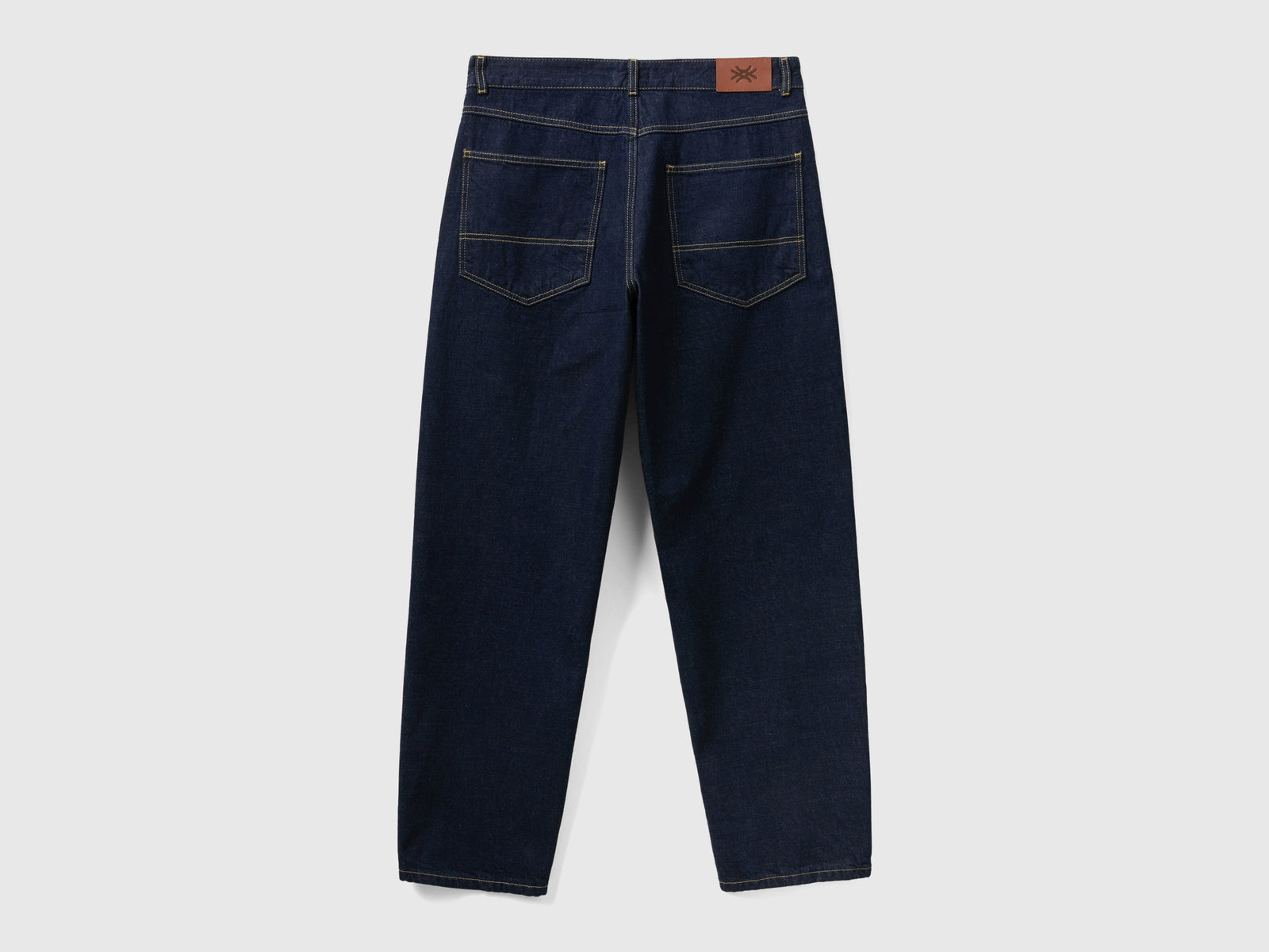Jeans stile worker da uomo blu scuro 2 | Benetton Outlet