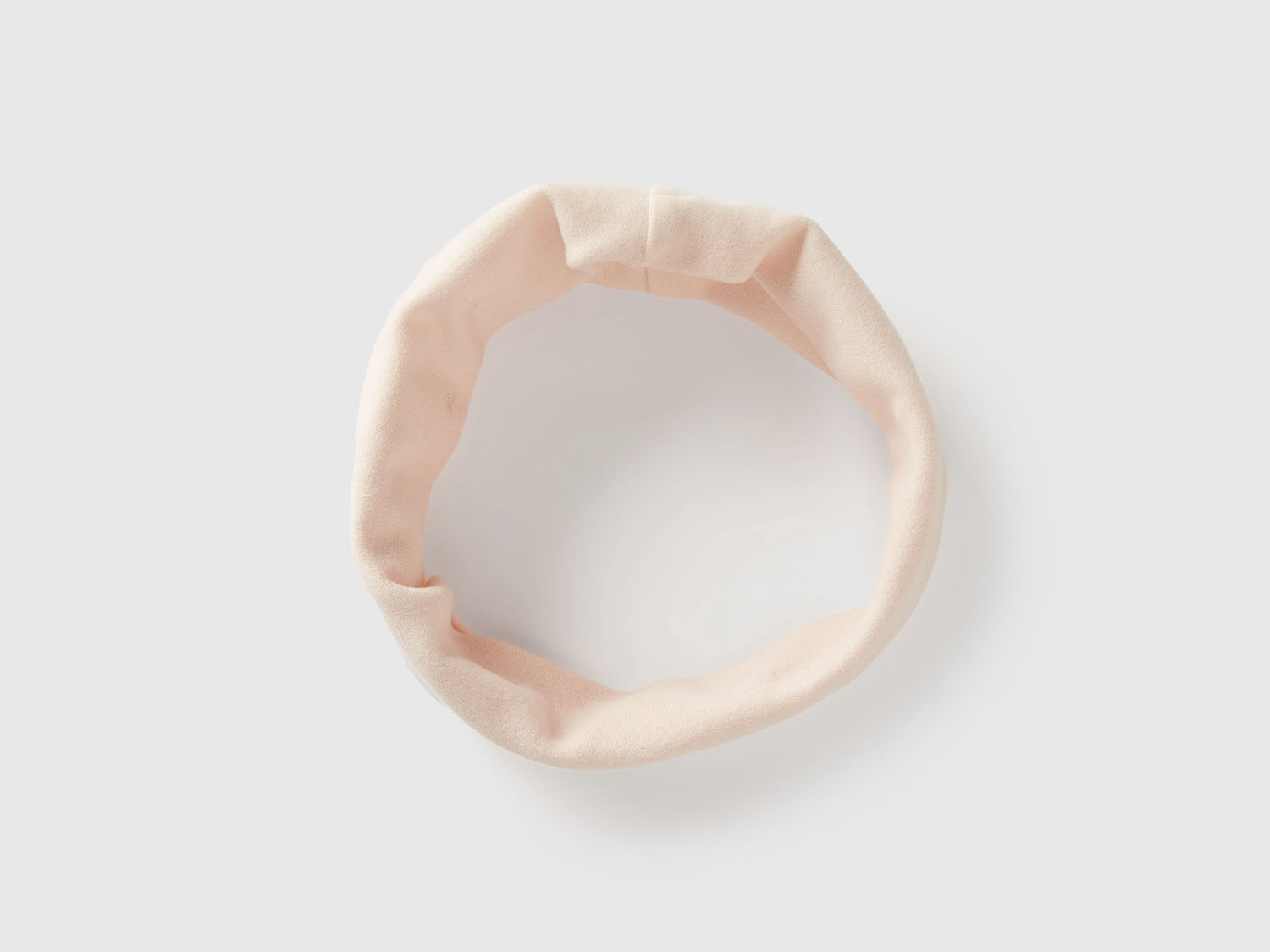 Scaldacollo in cotone stretch da bimbo bianco panna | Benetton Outlet