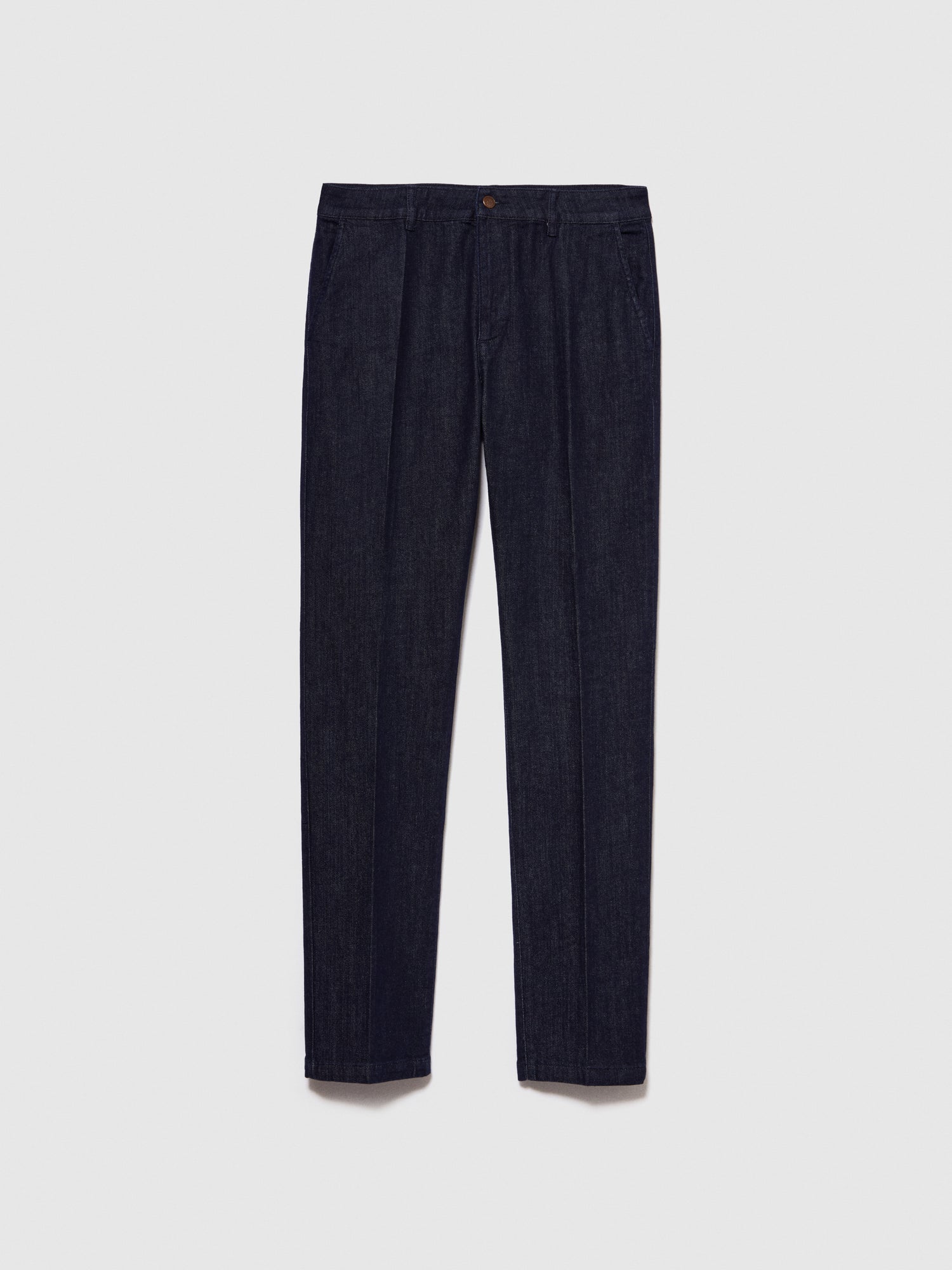 Chino Baltimora in denim da uomo blu scuro | Sisley Outlet