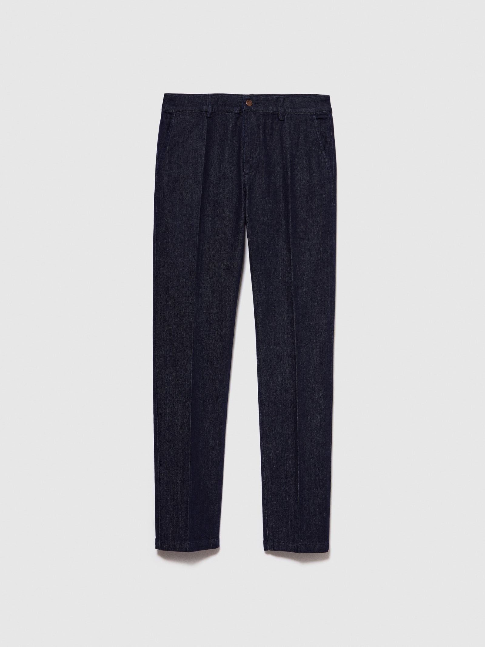 Chino Baltimora in denim da uomo blu scuro | Sisley Outlet