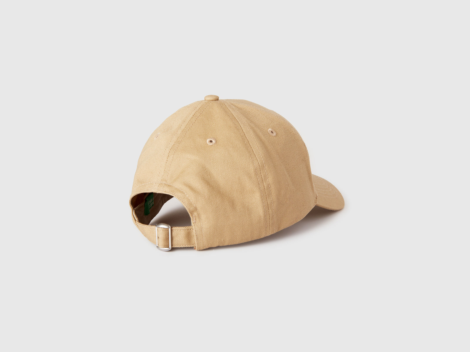 Cappello baseball con logo ricamato da uomo beige 2 | Benetton Outlet