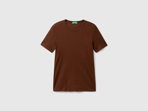 T-shirt in cotone a fibra lunga