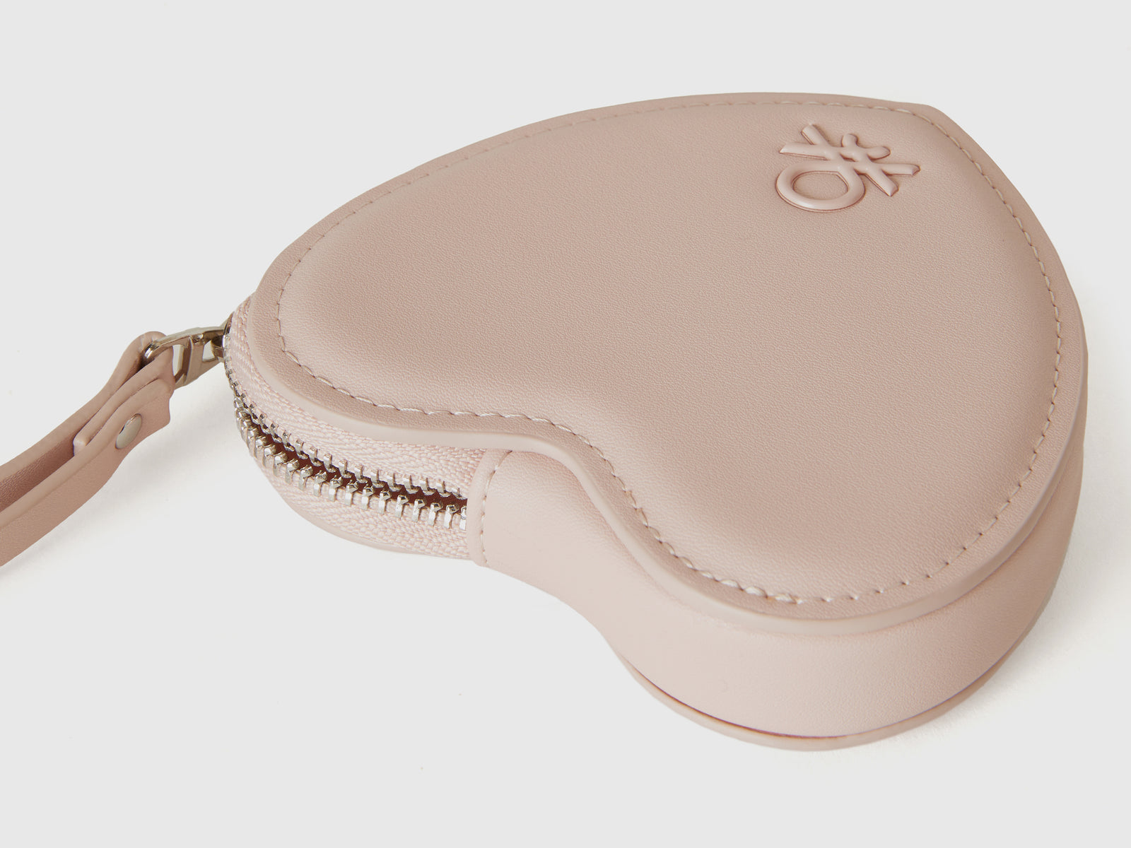 Portamonete cuore da donna rosa tenue 3 | Benetton Outlet