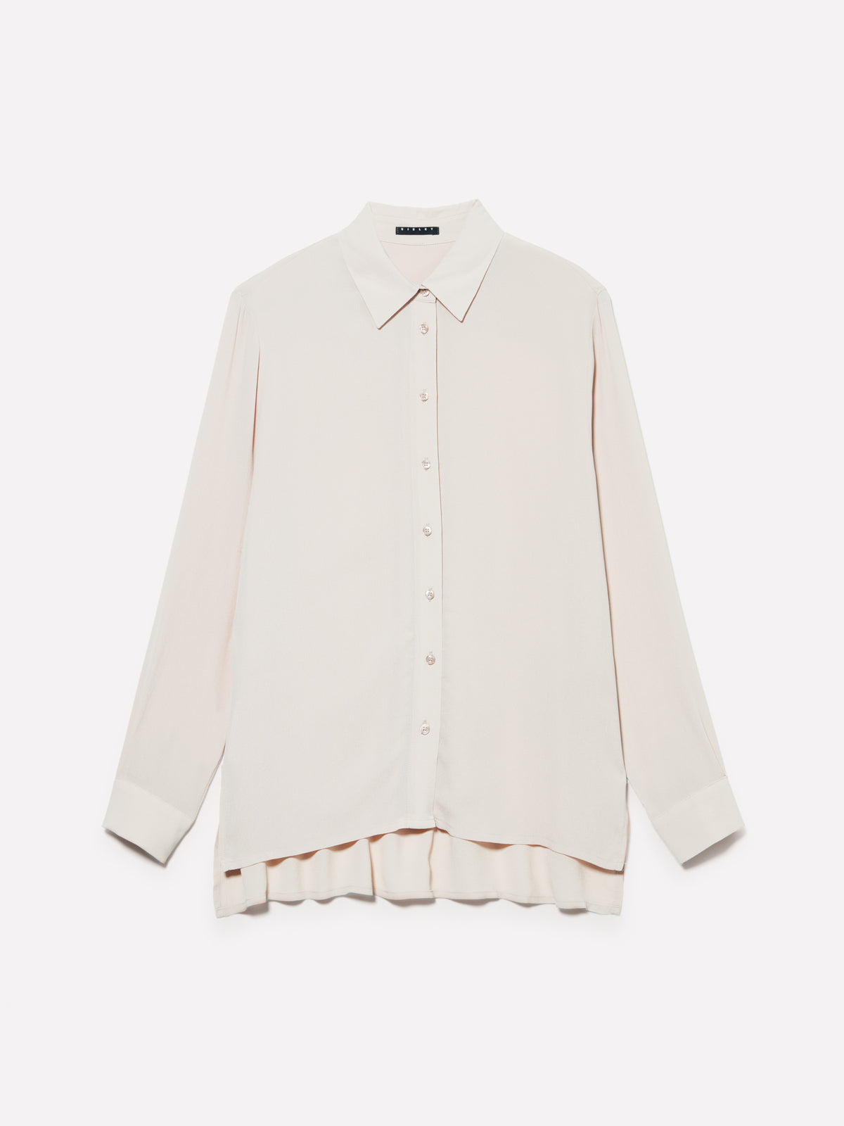 Camisa oversize rosa claro 100% viscosa