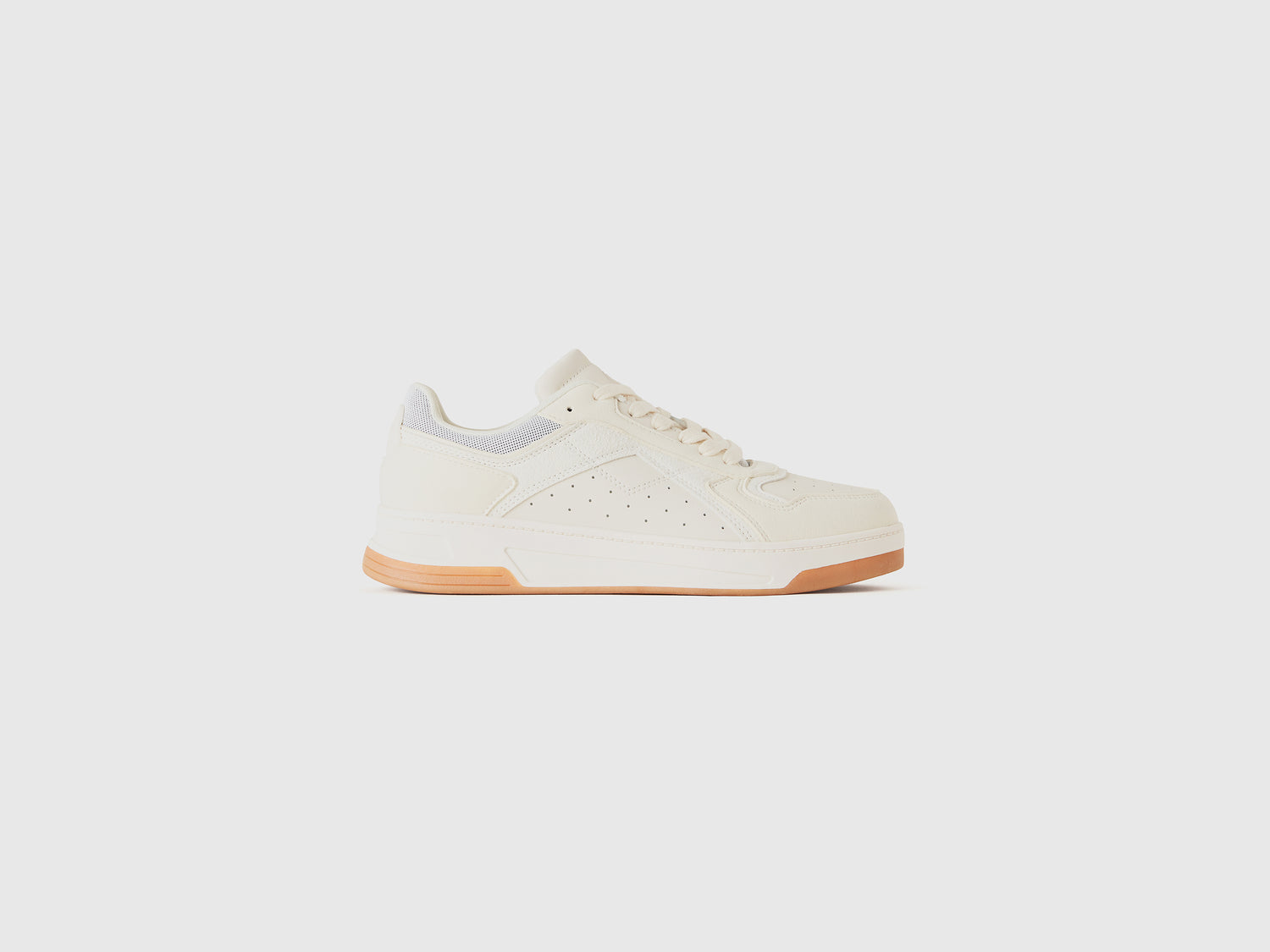 Sneakers basse da donna bianco panna | Benetton Outlet