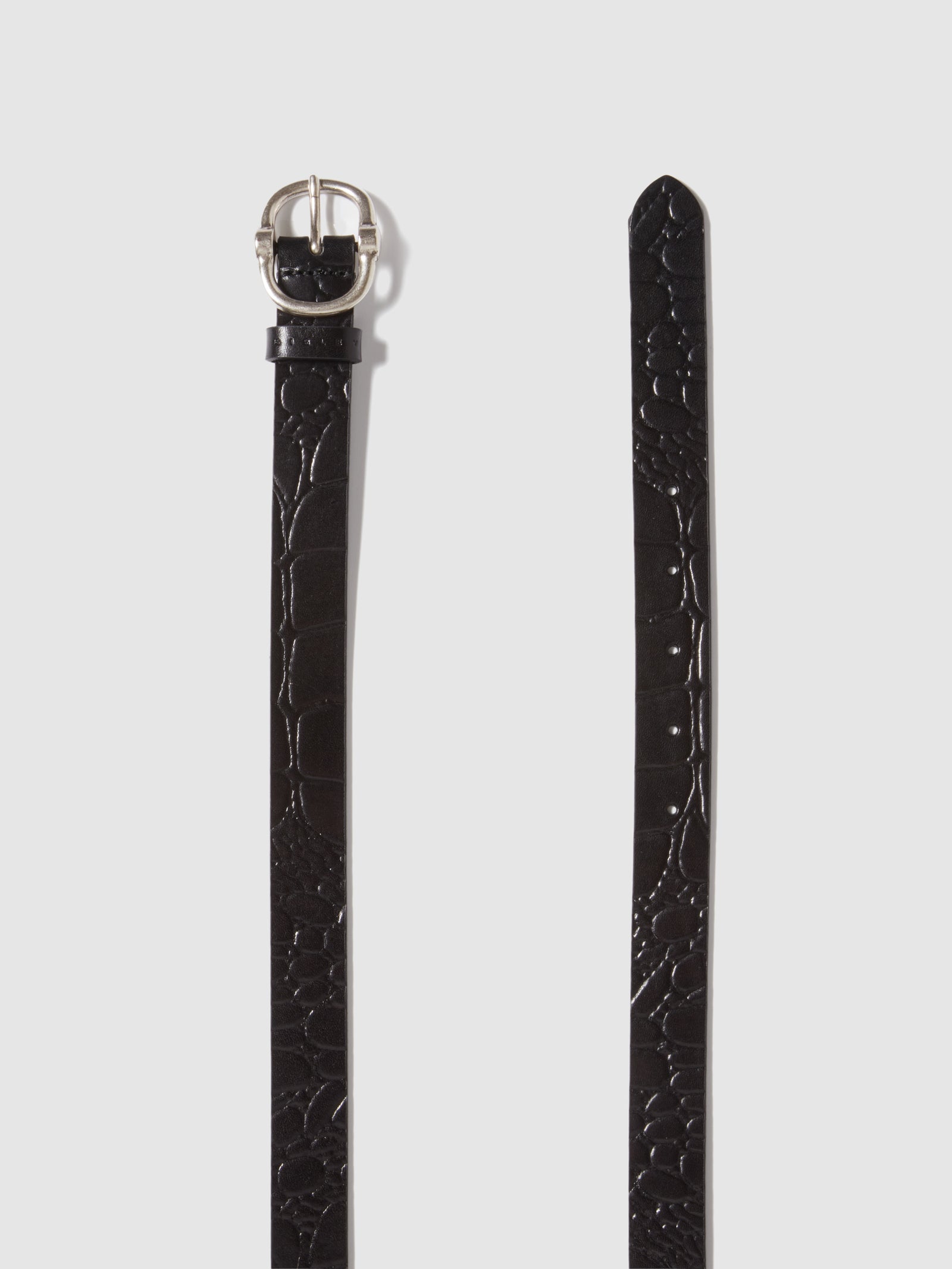 Cintura in pelle da donna nero 2 | Sisley Outlet