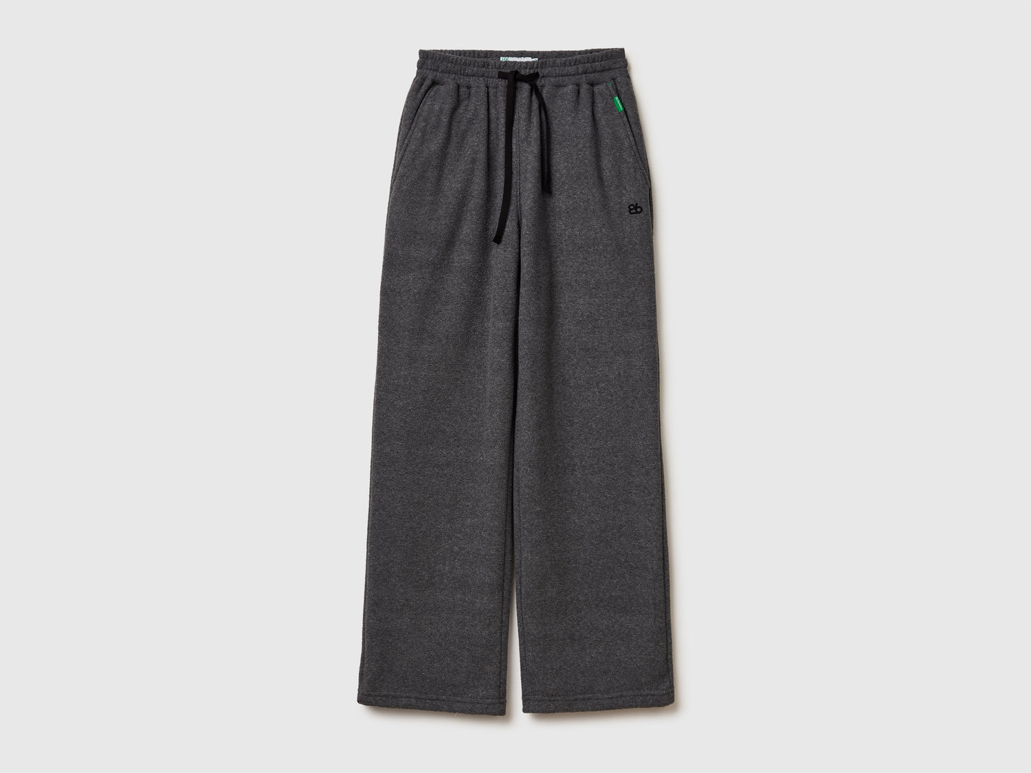Joggers in pile da donna grigio scuro | Benetton Outlet