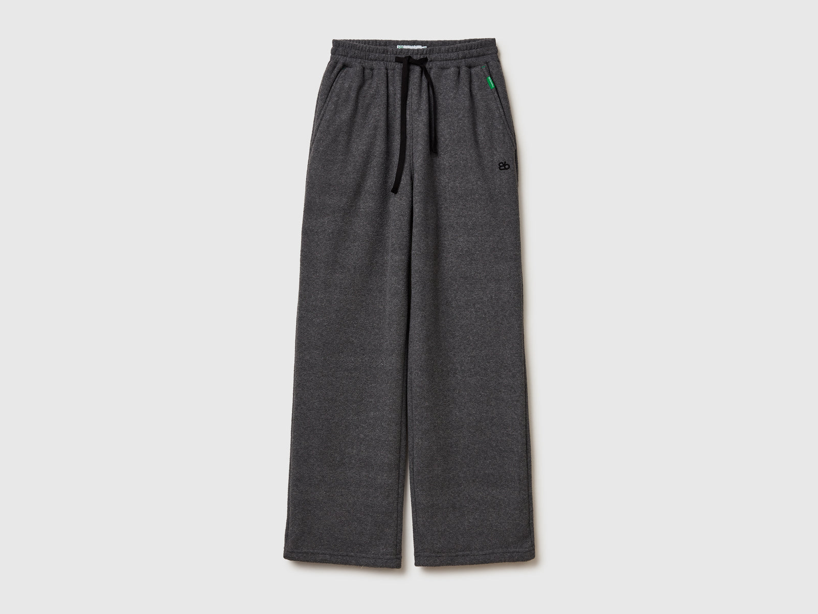 Joggers in pile da donna grigio scuro | Benetton Outlet