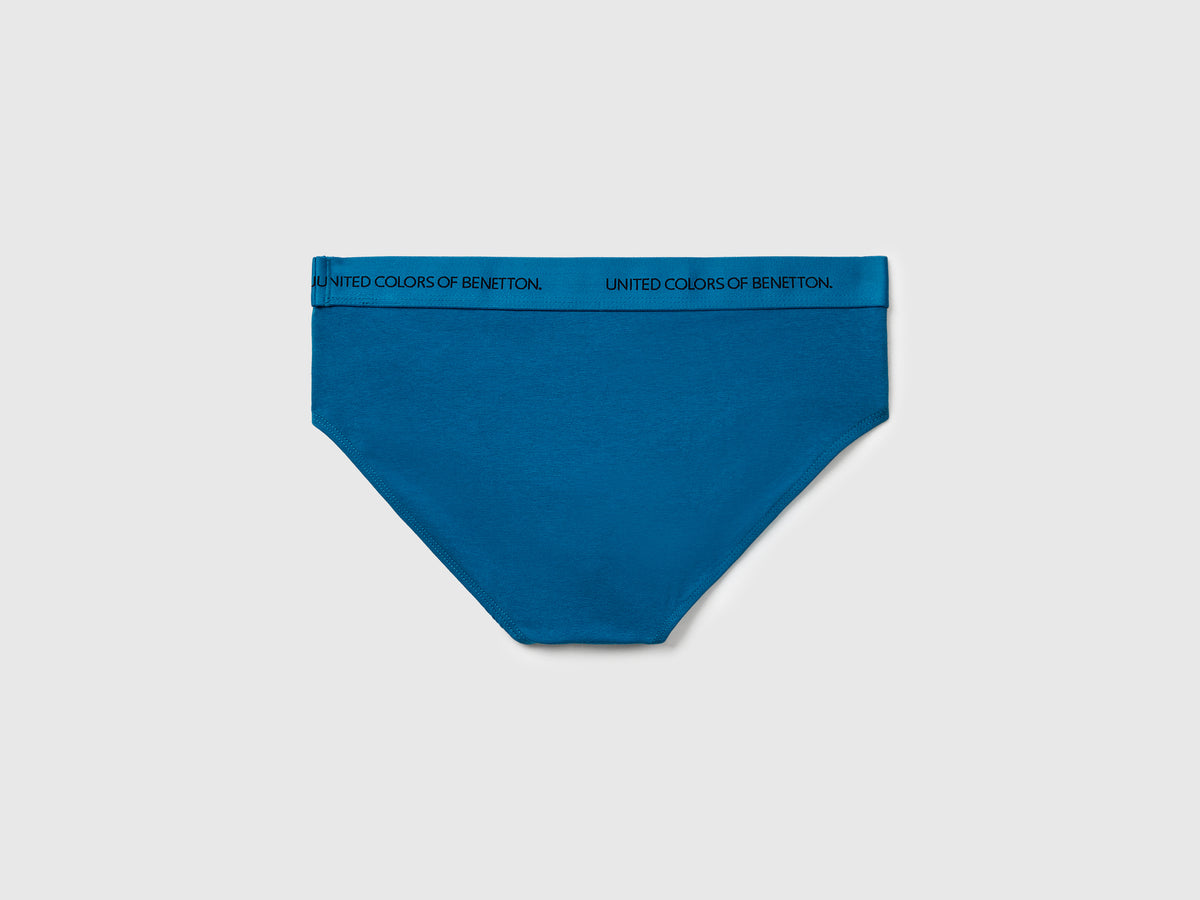 Slip in cotone elasticizzato
