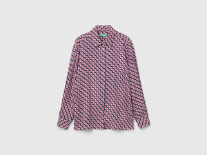 Camicia fluida fantasia