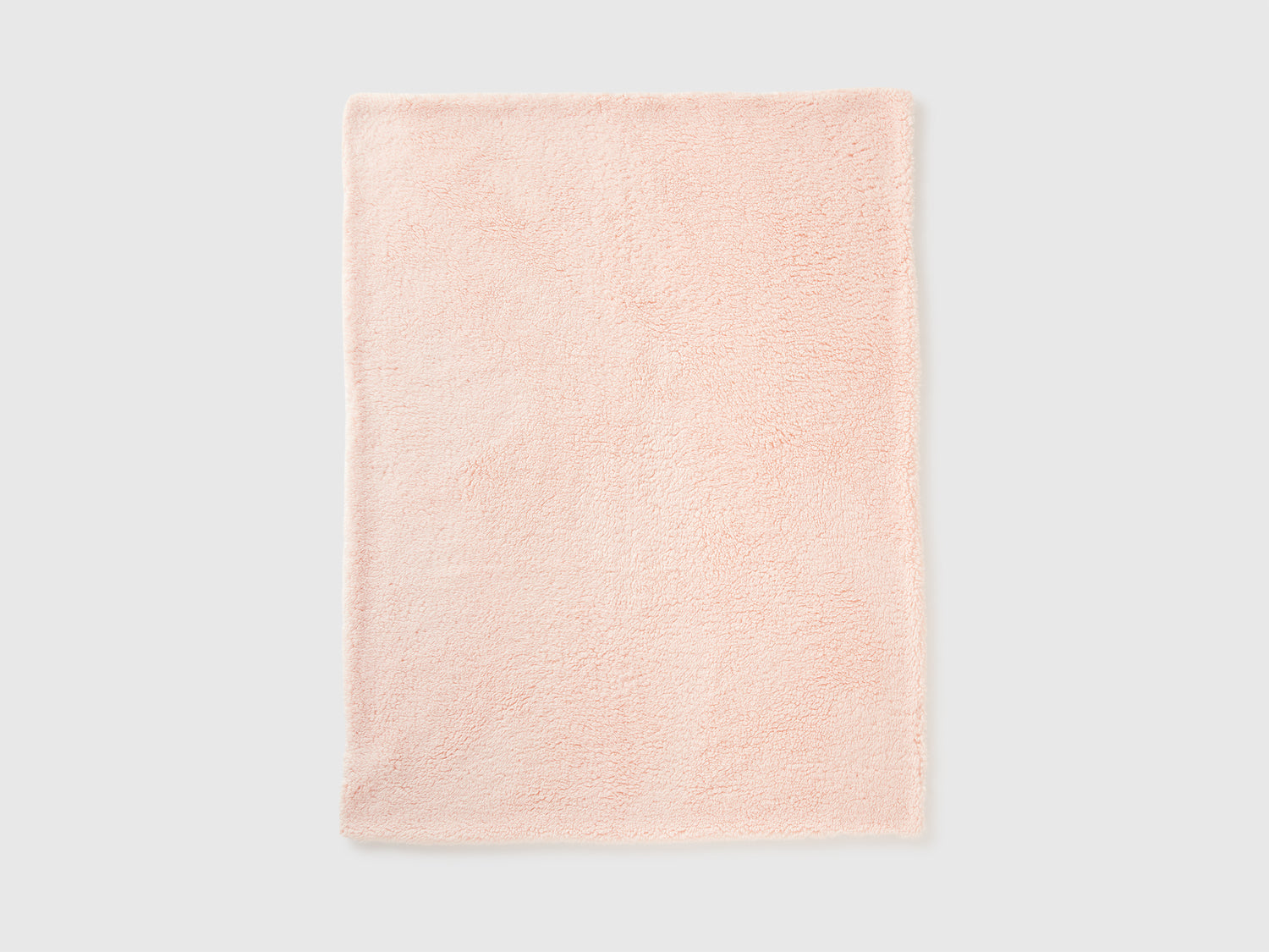 Coperta effetto orsetto da neonato rosa tenue | Benetton Outlet