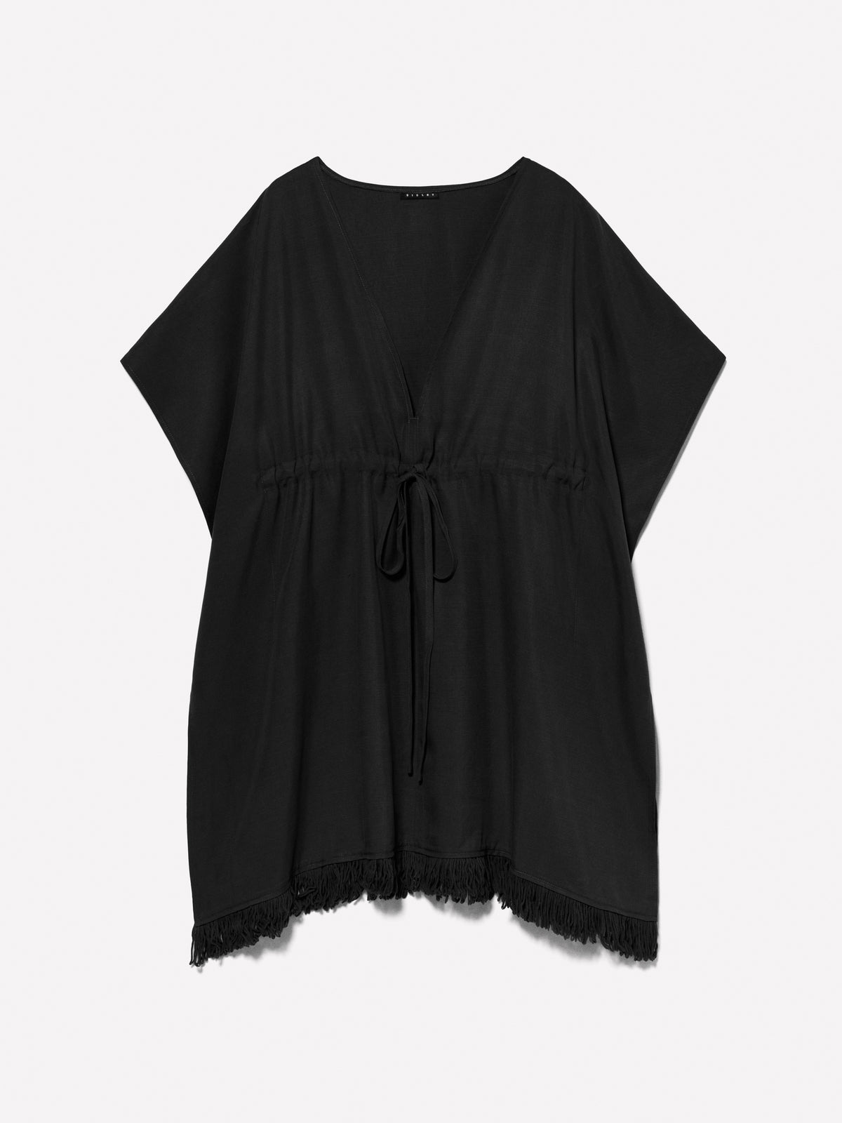 Short caftan da donna nero | Sisley Outlet