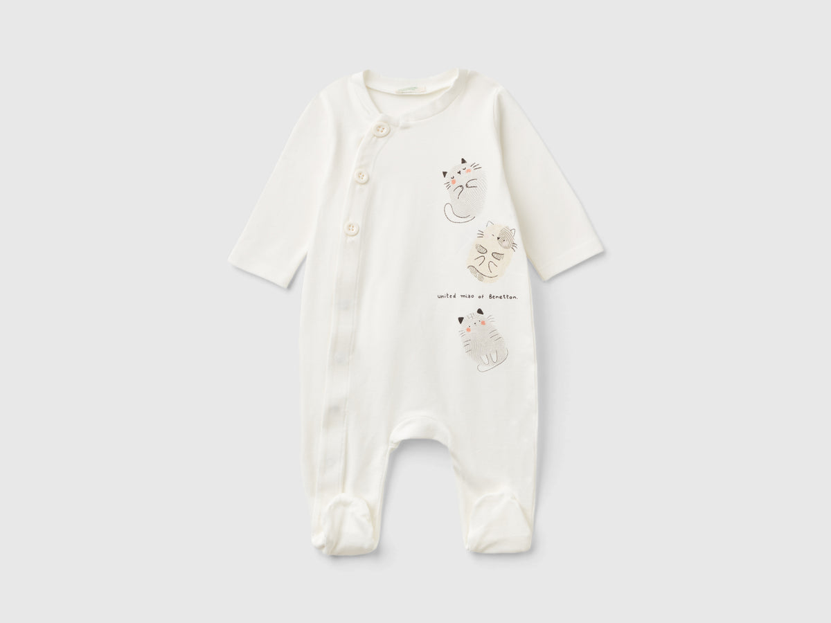 Tuta lunga con stampa animaletti