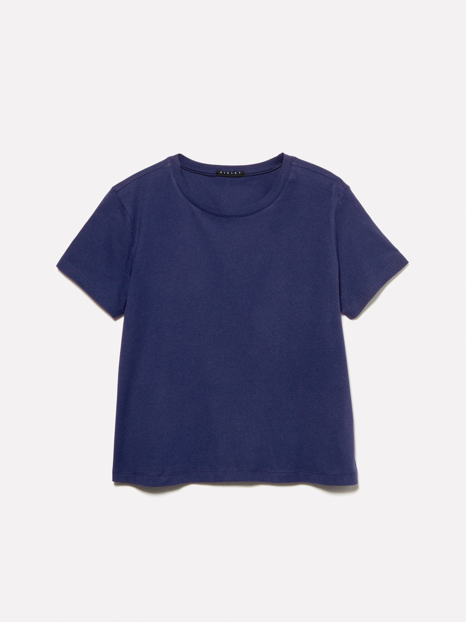 T-shirt boxy fit blu da donna blu scuro | Sisley Outlet