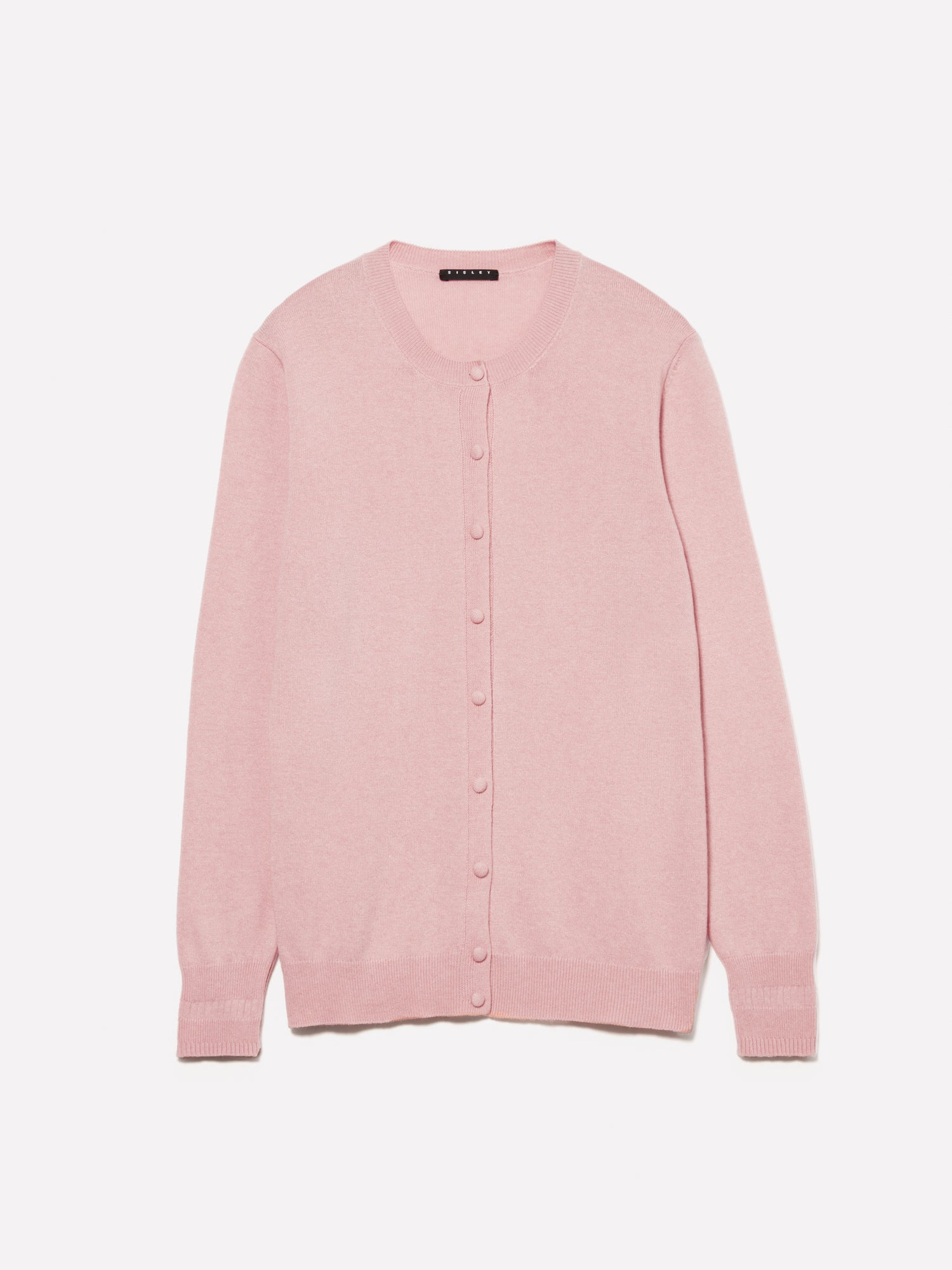 Cardigan in maglia da donna rosa | Sisley Outlet