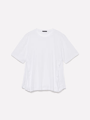 T-shirt con plissé