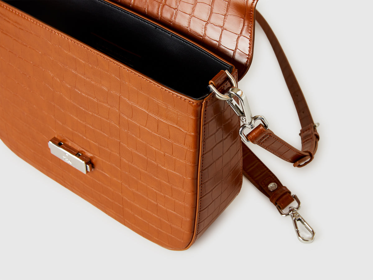 Be Bag piccola marrone con stampa cocco