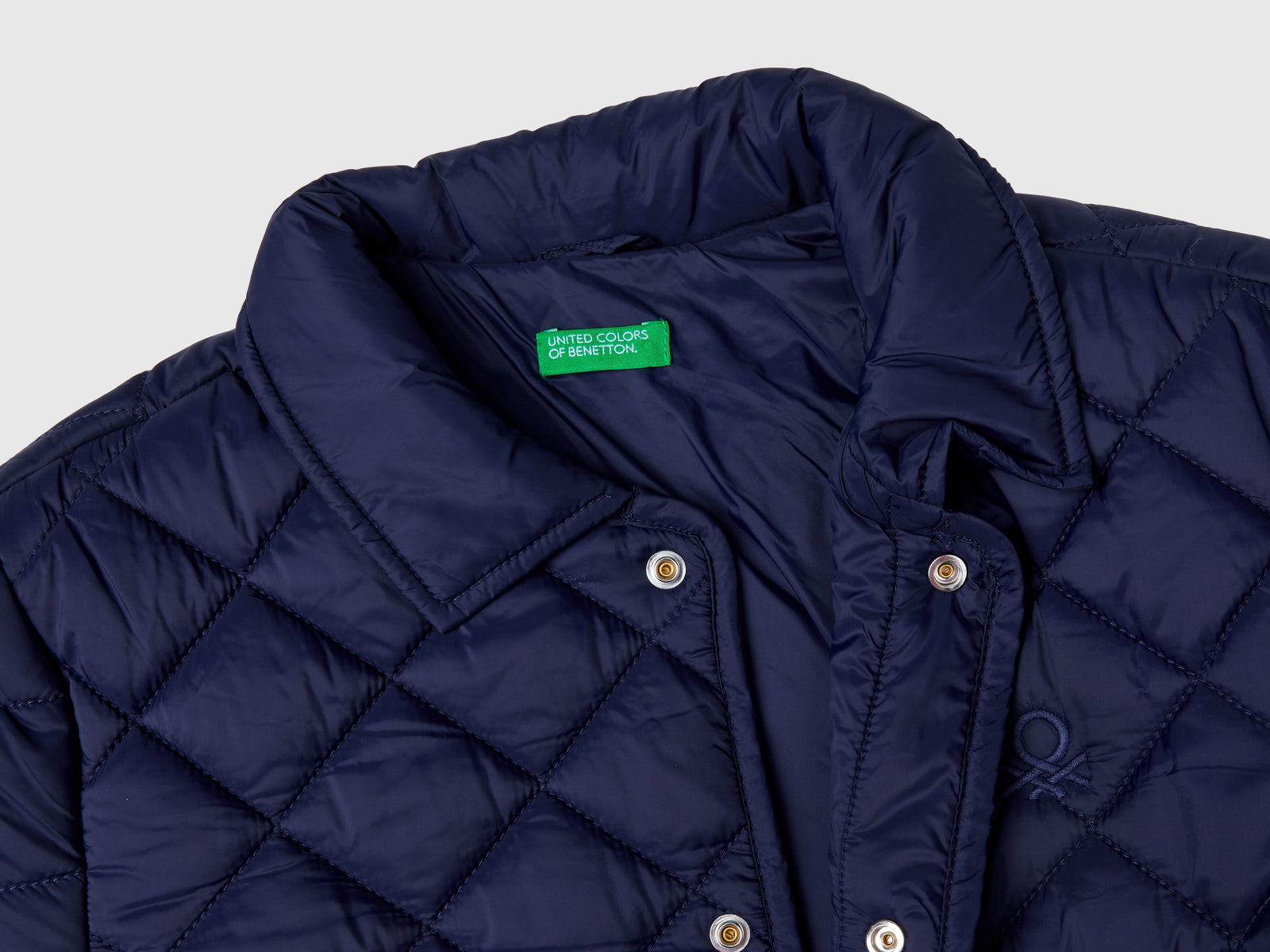 Giubbino trapuntato "Rain Defender" da bambino blu scuro 2 | Benetton Outlet