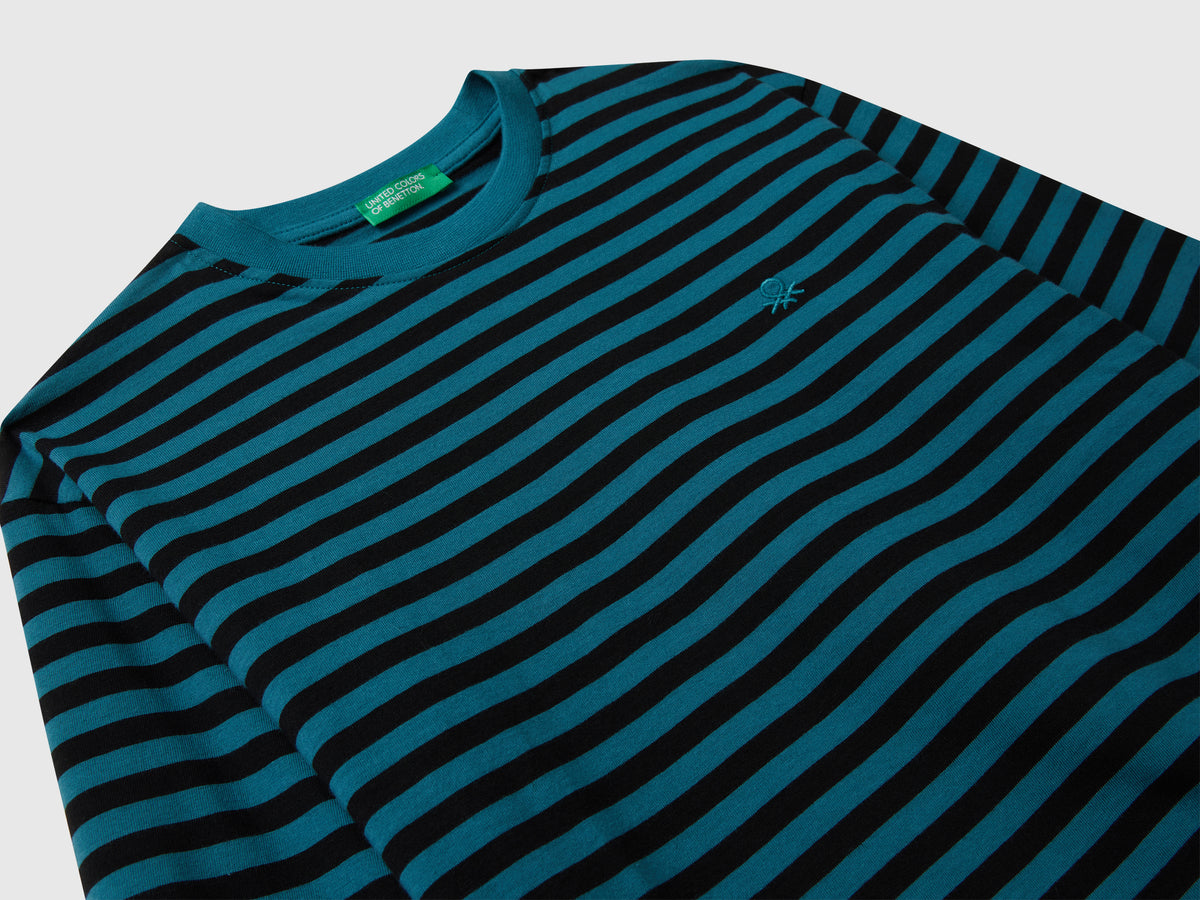 T-shirt manica lunga a righe